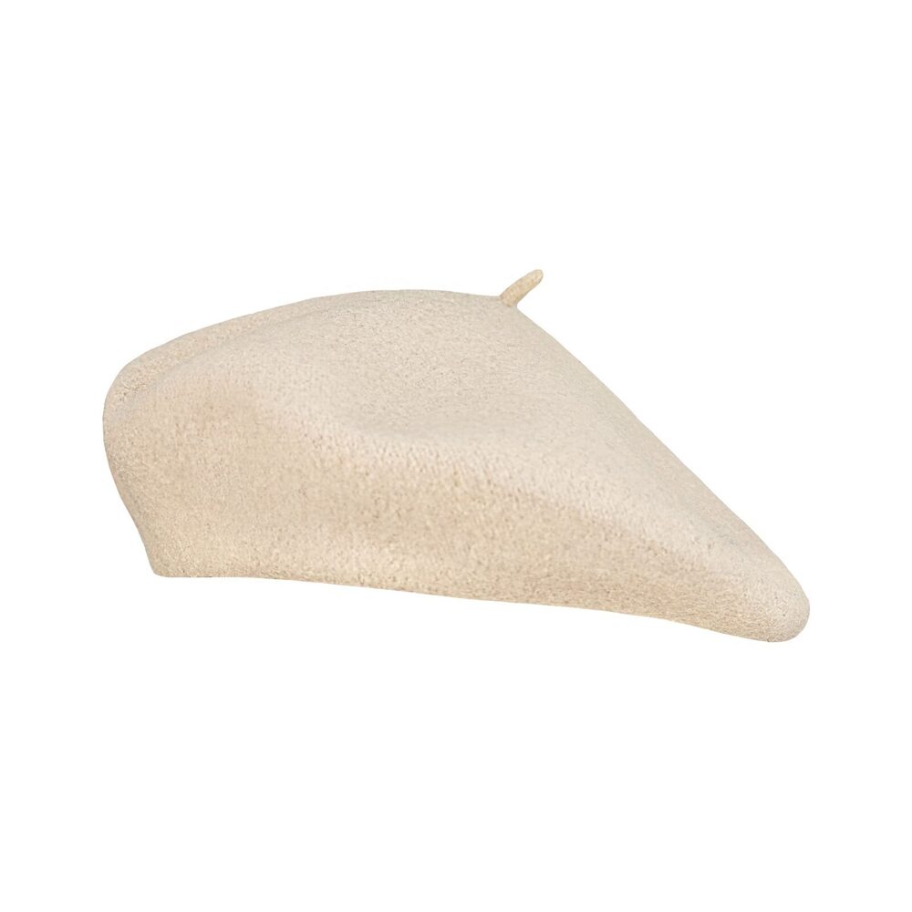 4784 Beret Hat Artist French Style Warm Thick Wool Solid Color For Women Girl